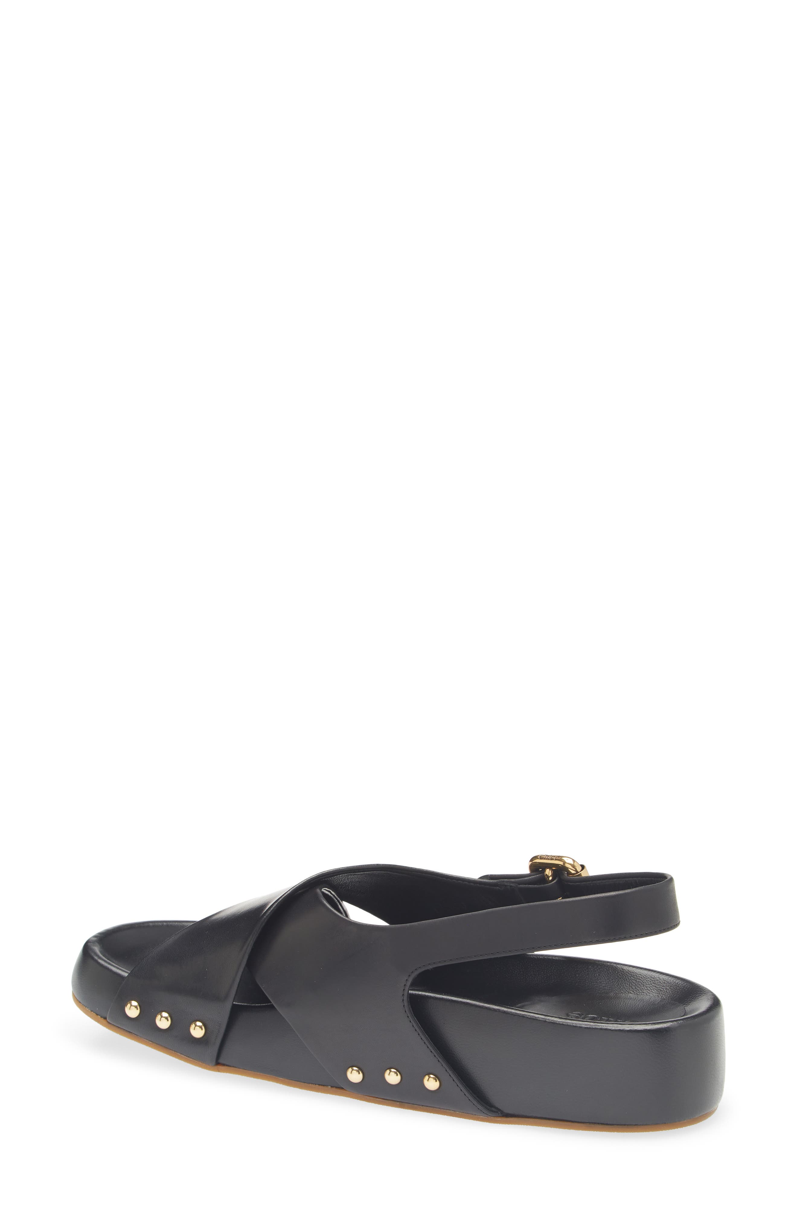 Chloé Mae Paddington Sandal, Alternate, color, Black