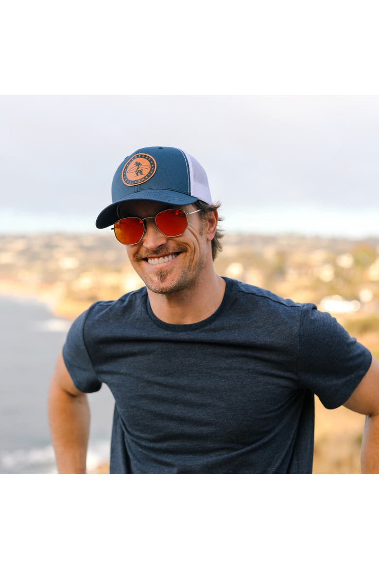 Marlin Snapback Hat, Alternate, color, Black