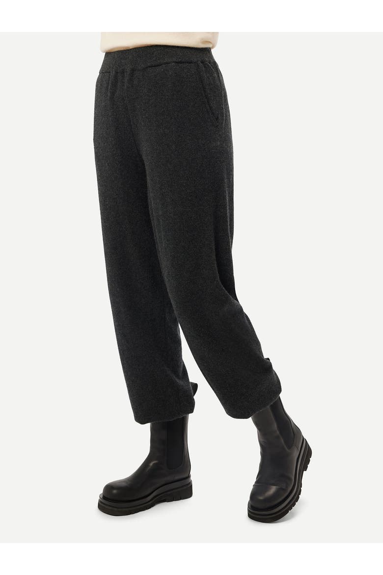 Women's Cashmere Joggers, Alternate, color, charcoal