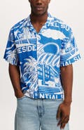 Cotton On Men's Cabana Short Sleeve Shirt