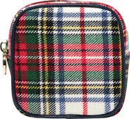 Stoney Clover Lane Mini Plaid Pouch