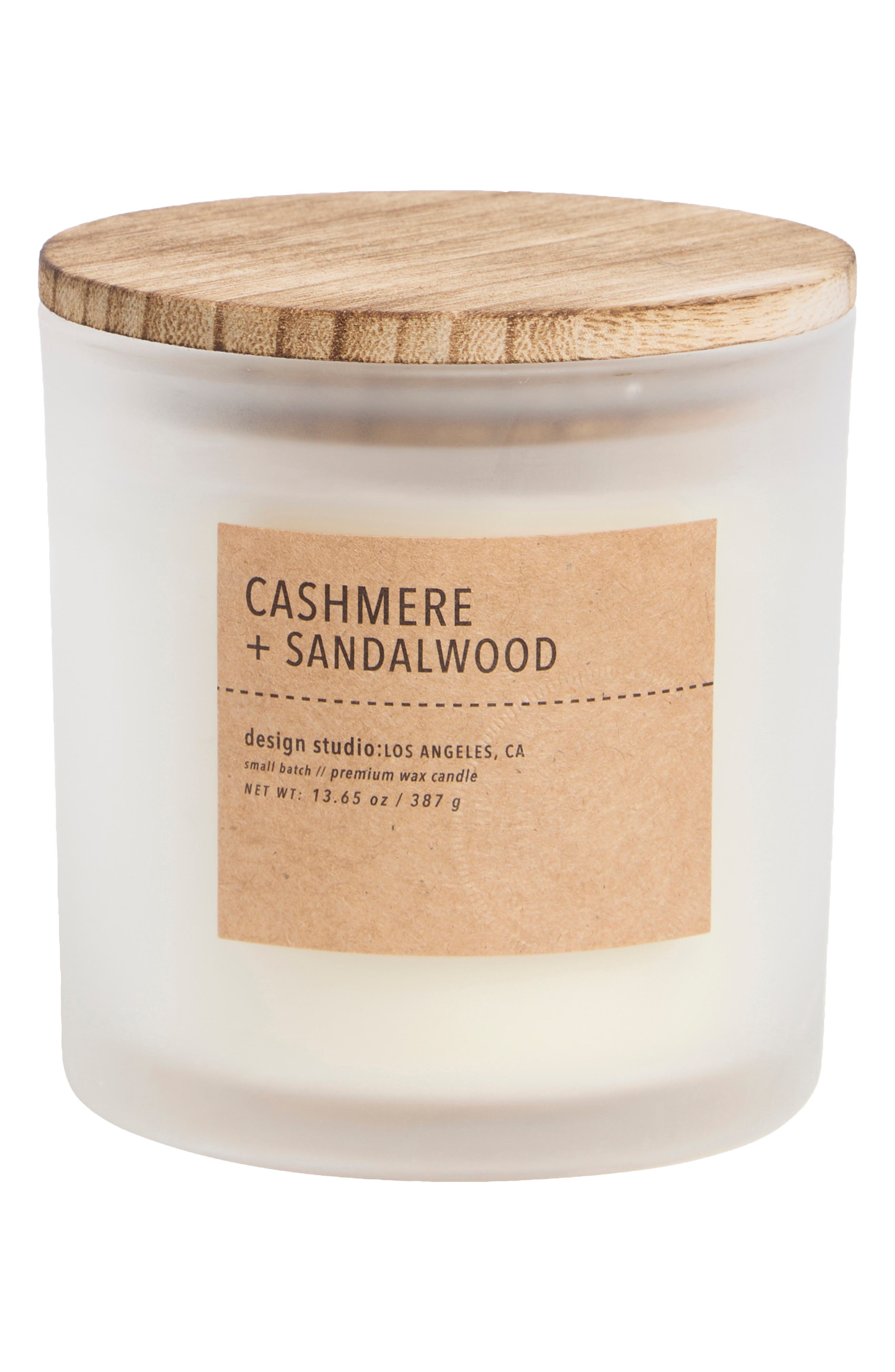 PORTOFINO CANDLES Cashmere & Sandalwood Jar Candle