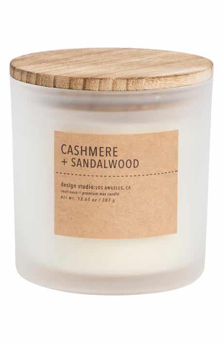 PORTOFINO CANDLES Cashmere & Sandalwood Jar Candle