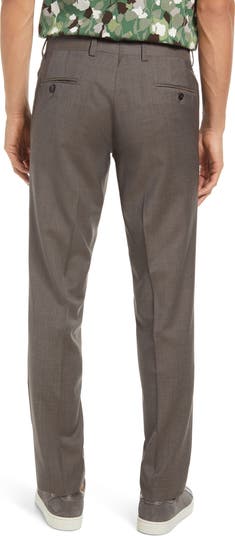 Jerome Flat Front Wool Dress Pants