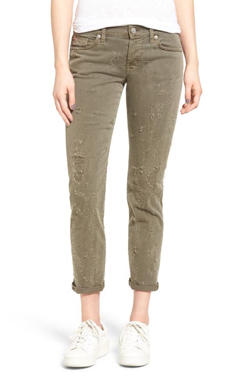 Riley Grommet Boyfriend Jeans