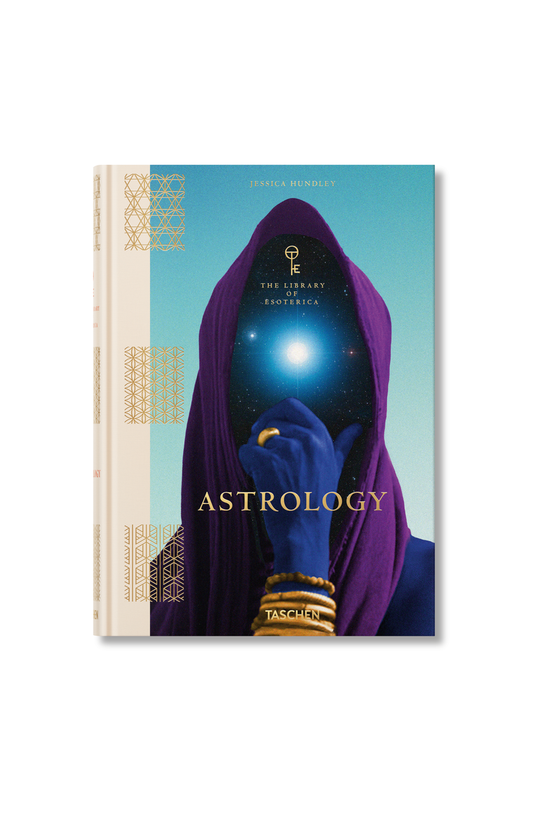 Astrology The Library of Esoterica Book, Main, color, Deep Purple