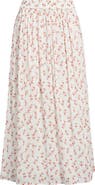 Rails Dax Floral Cotton Midi Skirt