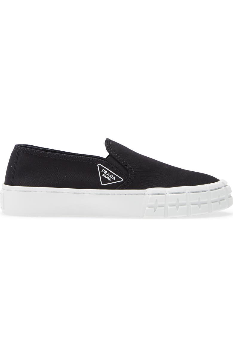 Prada Platform Slip-On Sneaker, Alternate, color,