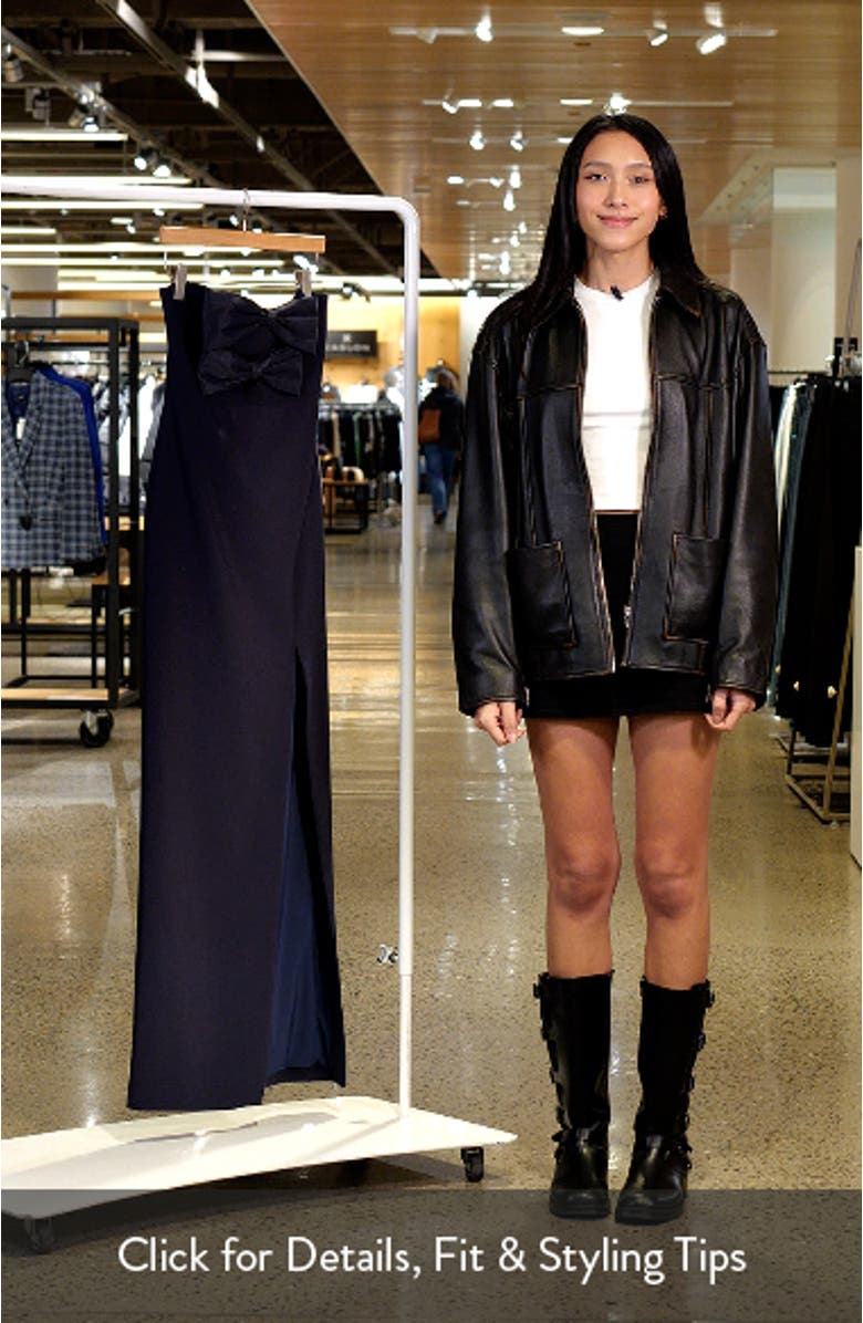 Bea Strapless Gown, sales video thumbnail