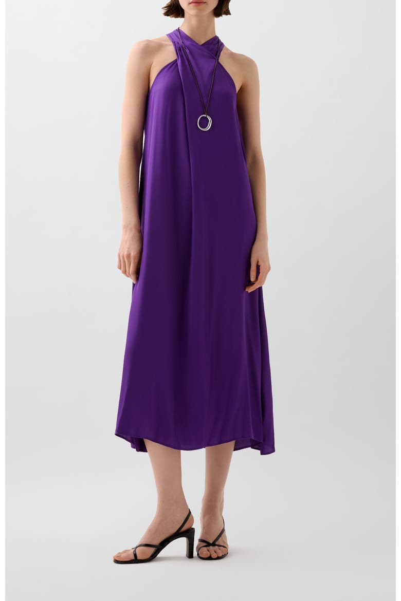 Slip Cross Dress, Main, color, Purple