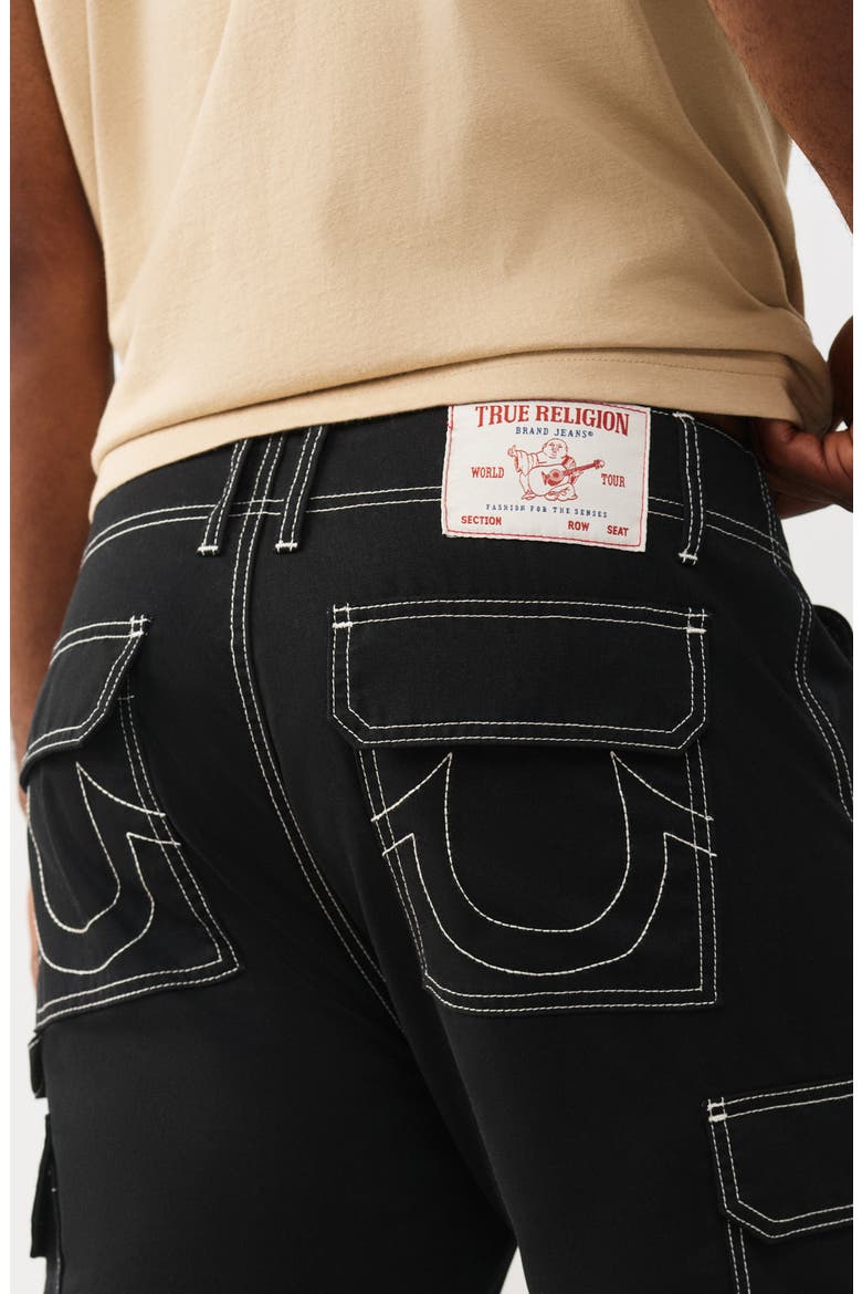 Utility Cargo Shorts, Alternate, color, JET BLACK
