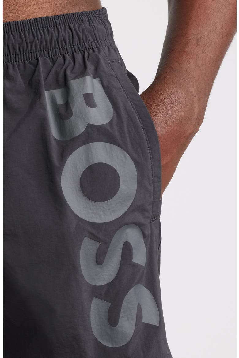 Octopus Swim Trunks, Alternate, color, DARK GREY