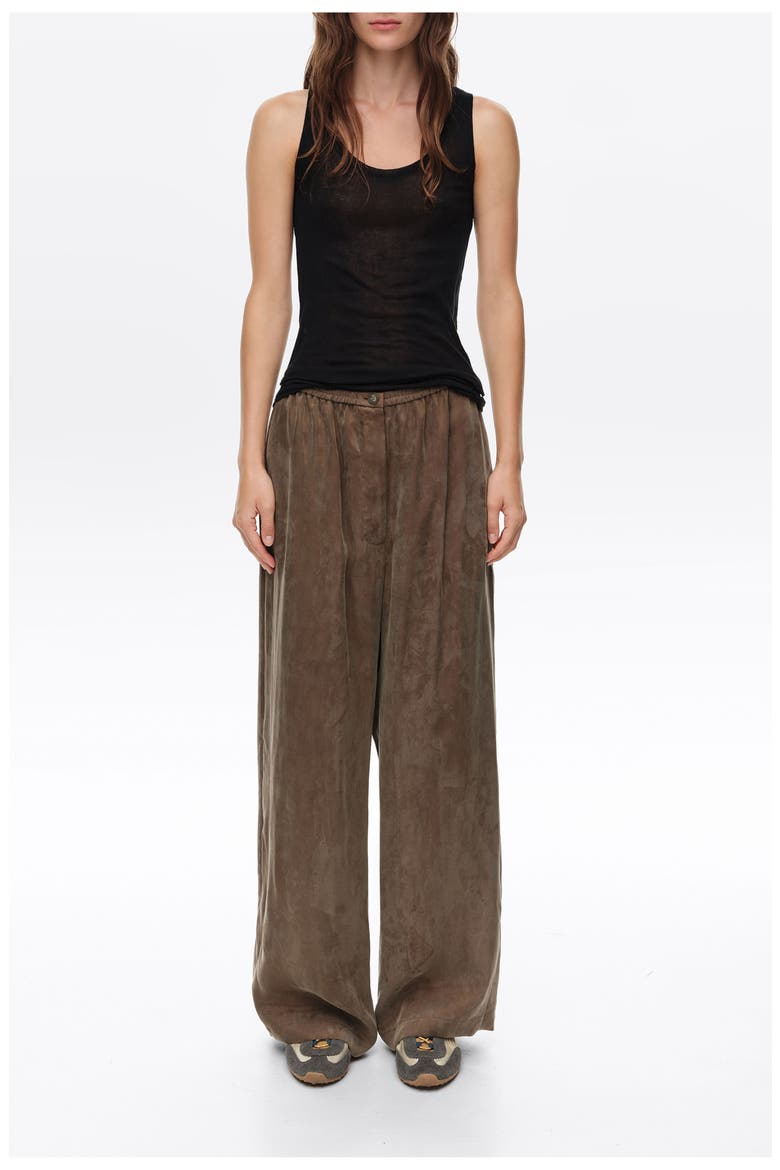Fluid Jogger Trousers, Main, color, DARK OLIVE