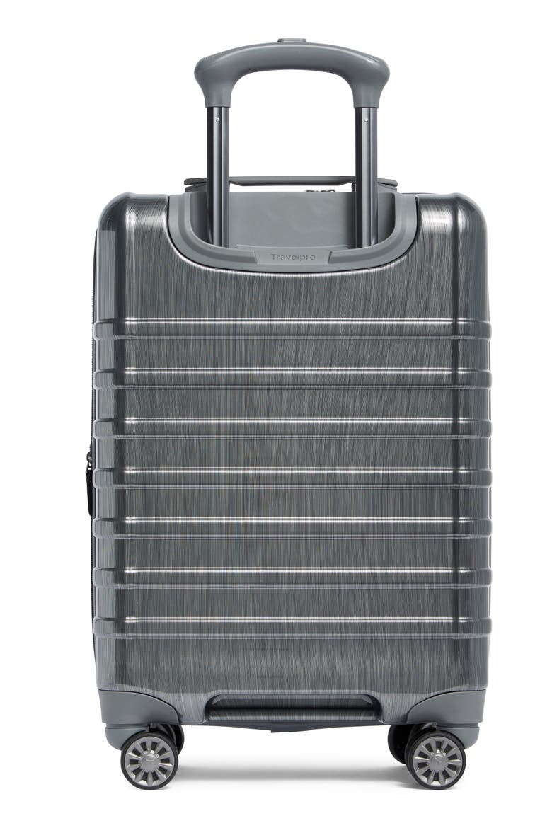 Rollmaster™ Lite 2 20-Inch Expandable Carry-On Hardside Spinner Luggage, Alternate, color, JET GREY