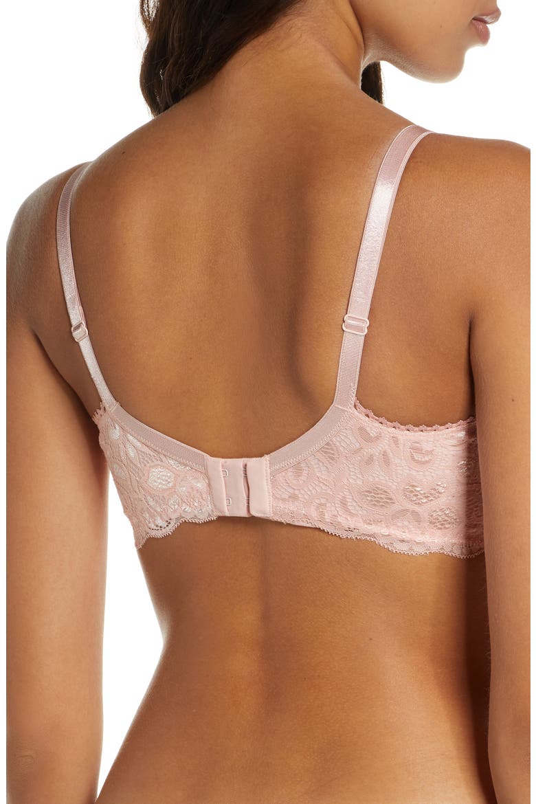 Lace Nursing Bralette, Alternate, color, GUAVA