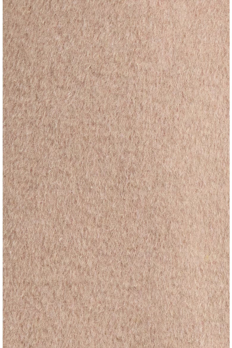 Belted Wool Blend Longline Coat, Alternate, color, OATMEAL