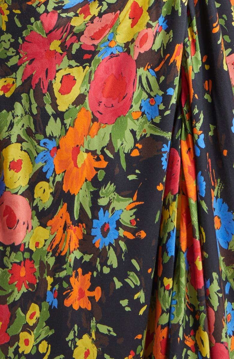 A.L.C. Mabel Gown, Alternate, color, Black/ Persimmon