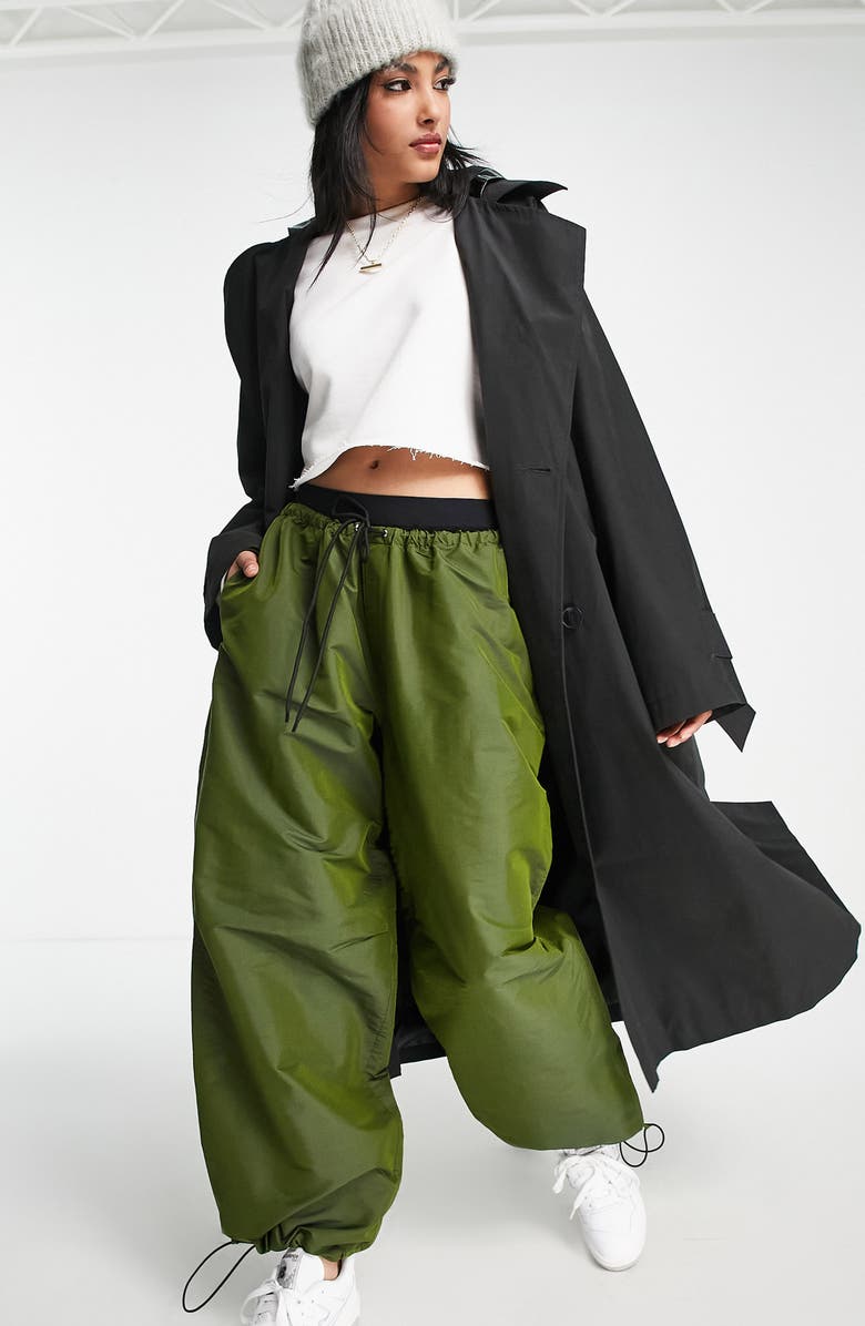 ASOS DESIGN Oversize Trench Coat, Alternate, color,