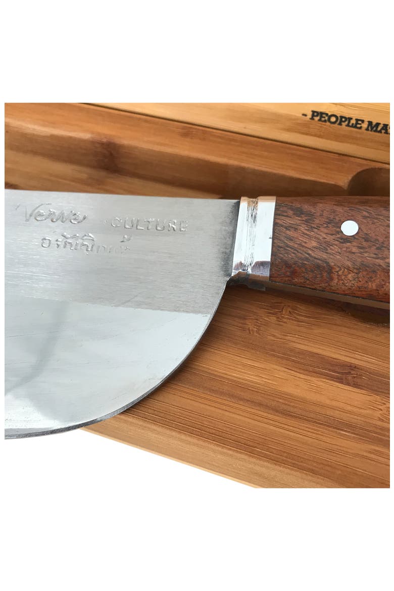 Thai Chef's Knife #1, Alternate, color, BROWN