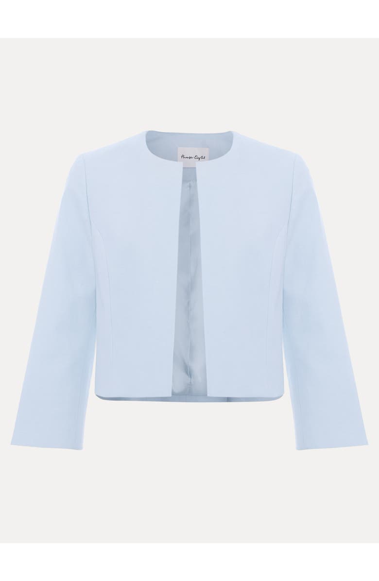 Phase Eight Elizabeth Cropped Jacket, Alternate, color, Pale Blue