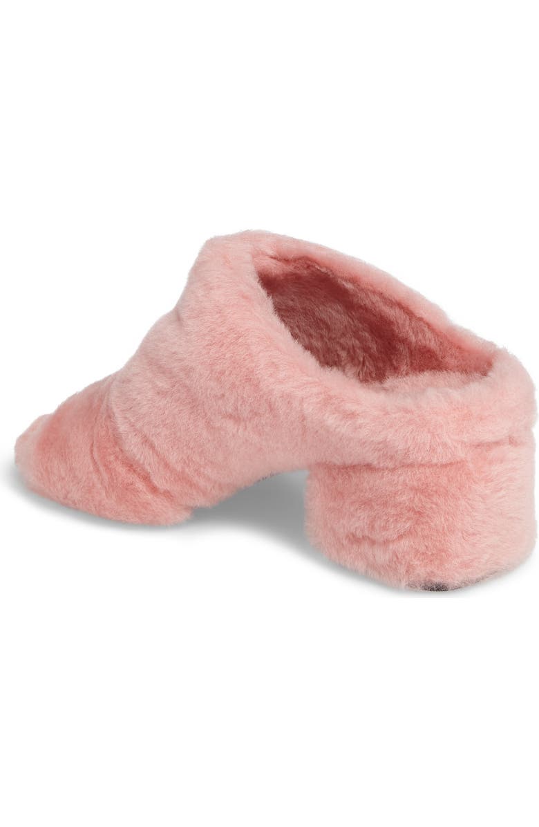 3.1 Phillip Lim Genuine Shearling Cube Mule, Alternate, color,