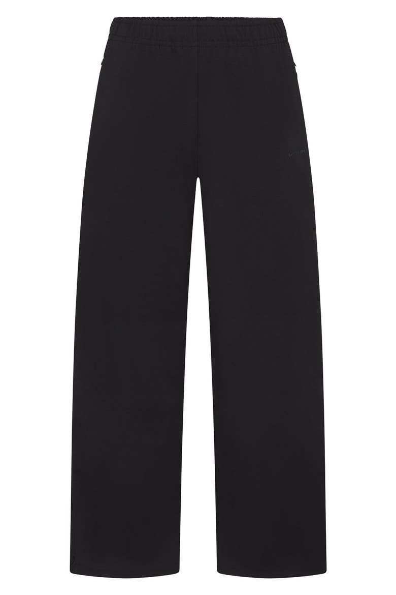 Side Snaps Pants, Alternate, color, OBSIDIAN