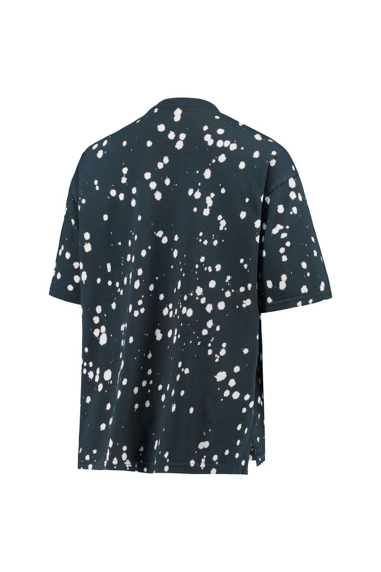 Women's Pressbox Navy Auburn Tigers Bishop Bleach Wash T-Shirt, Alternate, color, Navy