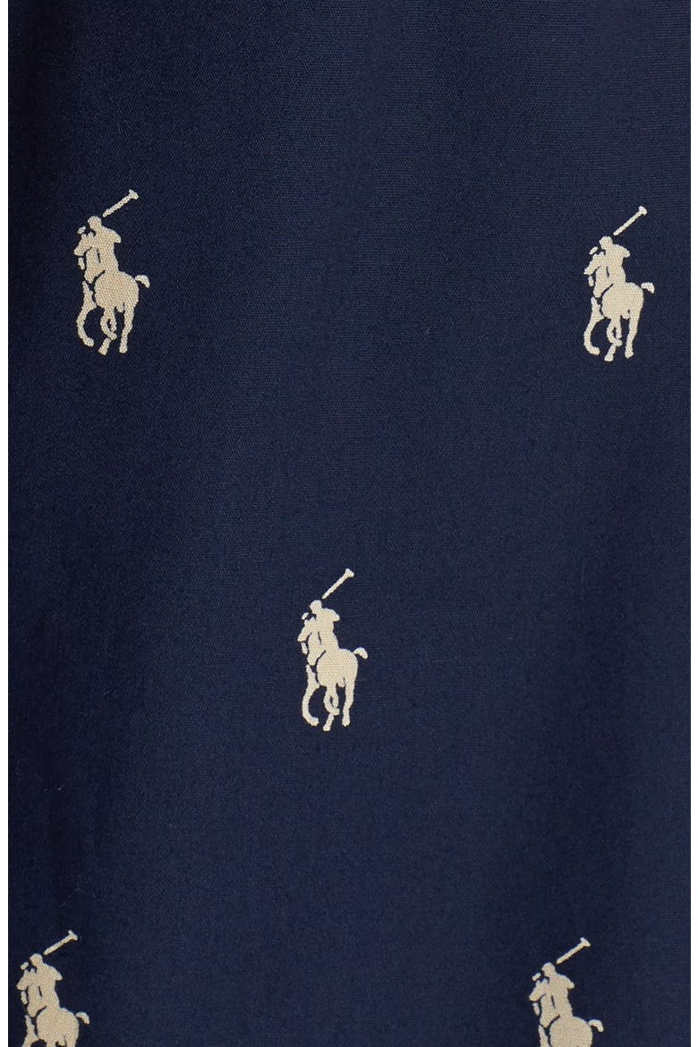 Cotton Lounge Pants, Alternate, color, NAVY/ WHITE