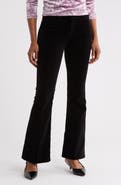 FRAME Le Easy High Waist Velvet Flare Pants