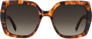 Kate Spade New York amaya 55mm gradient square sunglasses