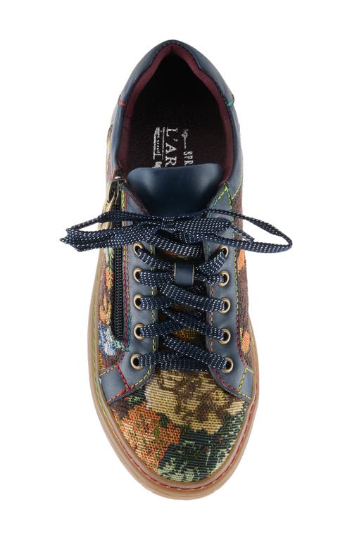 L'artiste By Spring Step Danli Sneaker In Animal Print