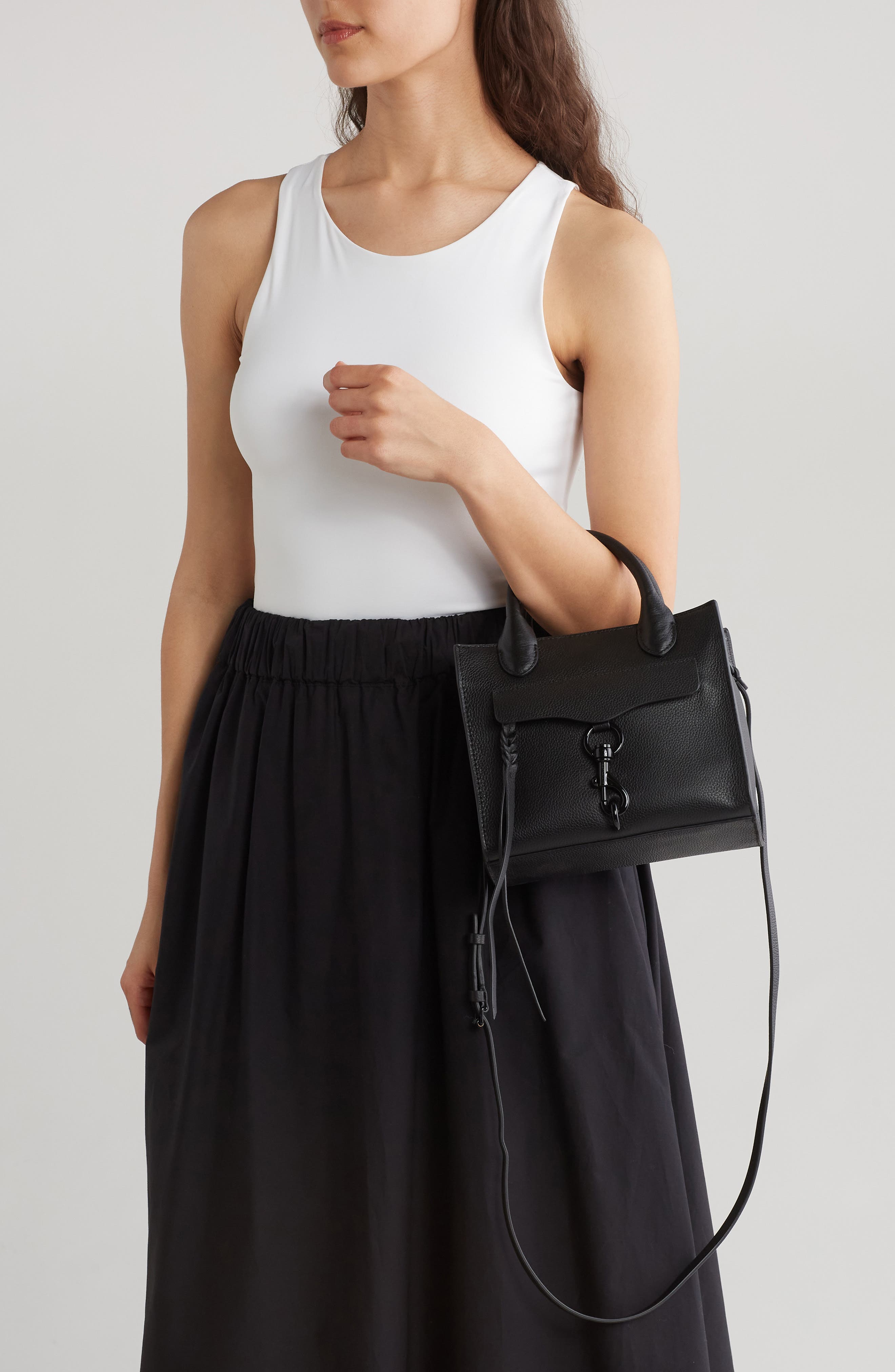 Rebecca Minkoff Megan Mini Tote Bag, Alternate, color, 
