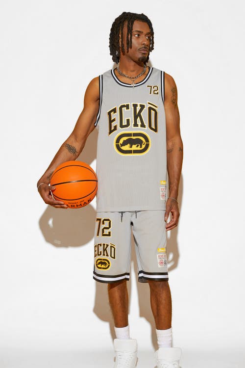 Ecko Unltd Point Guard Jersey In Alloy