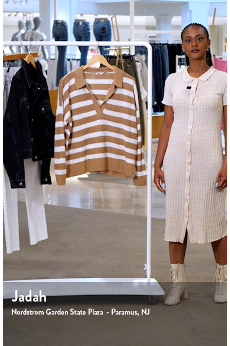 Miramar Linen & Organic Cotton Polo Sweater video