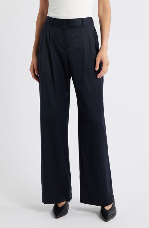 Women's 100% Wool Wide-Leg Pants | Nordstrom