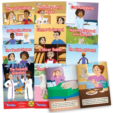 The Beanies Hilo Diversity Decodables Phase 6 Set 2 W/ 12 Books