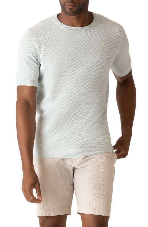 Modern Texture Knit T-Shirt