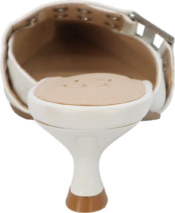 Kitya Kitten Heel Mule