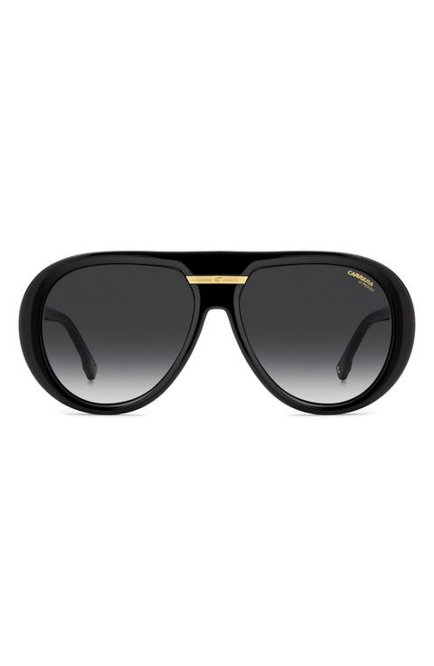 Victory 59mm Gradient Pilot Sunglasses