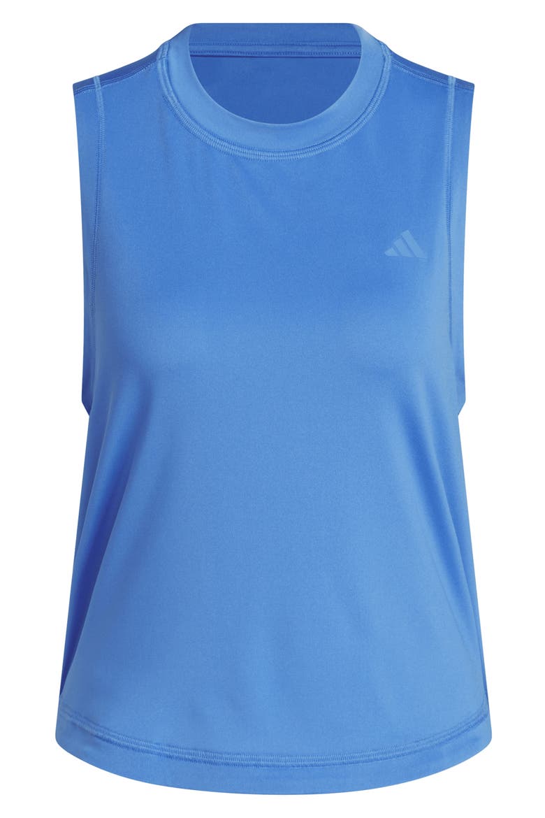D4T Everyday Performance Tank, Alternate, color, RAY BLUE/