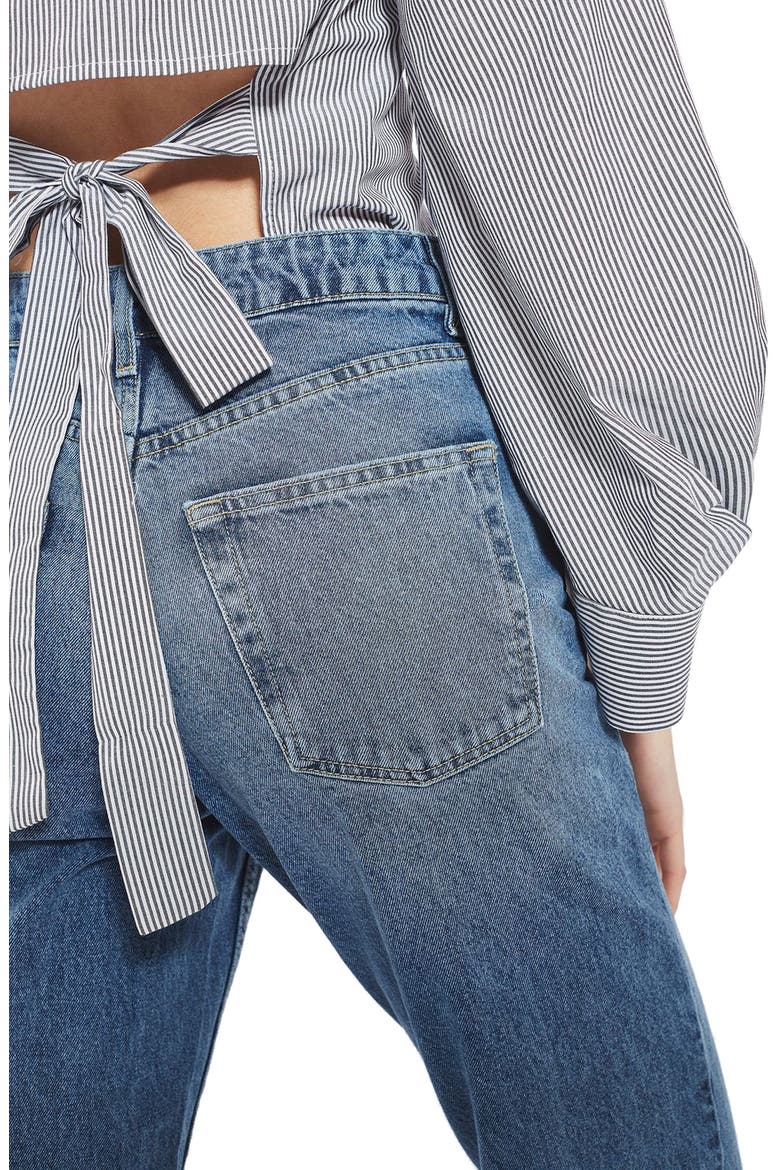 Mom Jeans, Alternate, color, LIGHT DENIM