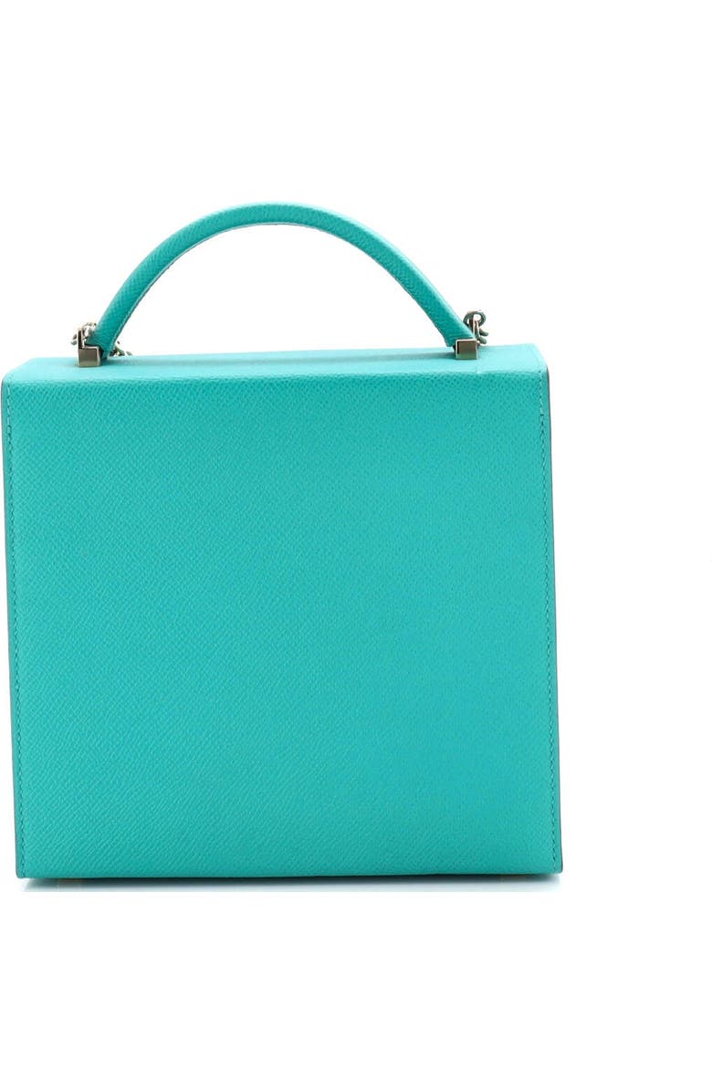 Pre-Owned Hermes Cinhetic Top Handle Bag Epsom, Alternate, color, Vert Verone