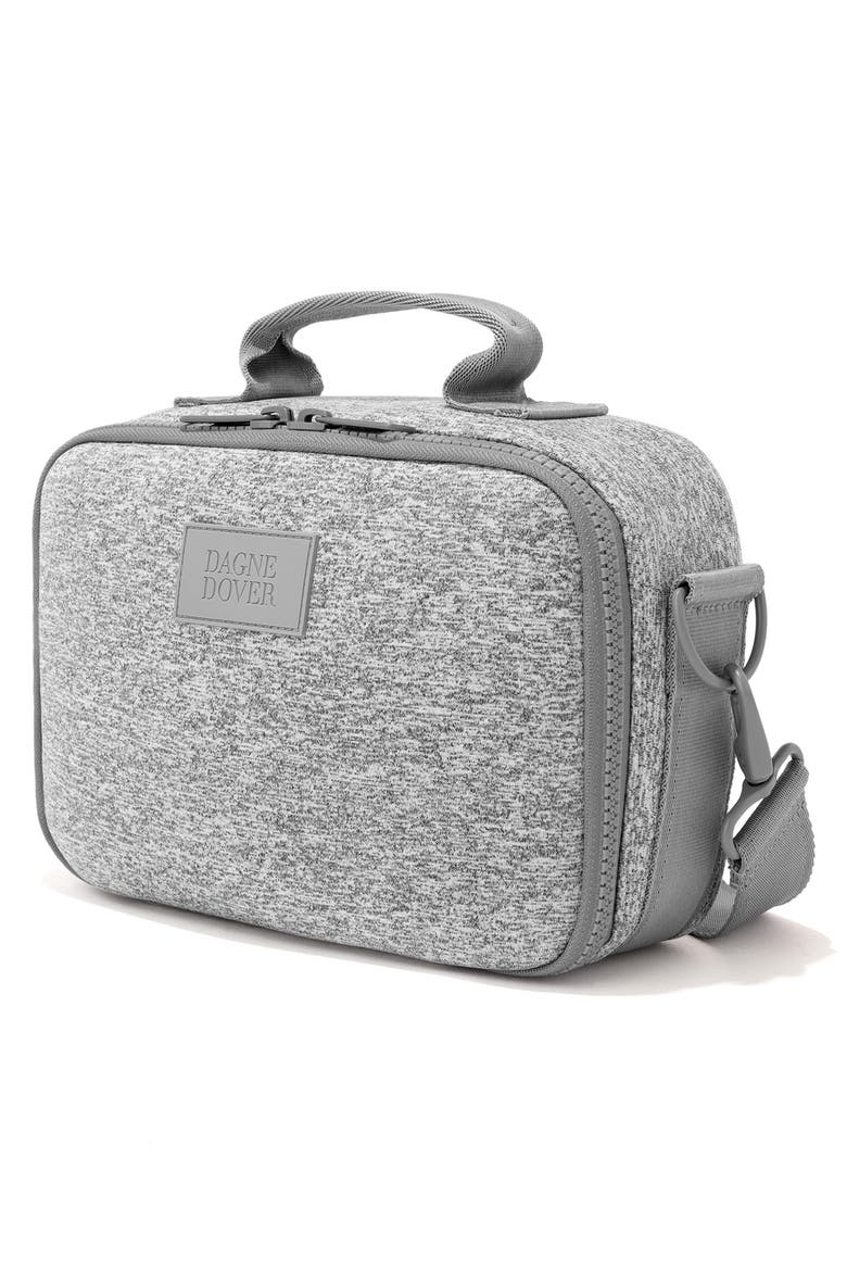 Axel Large Insulated Lunch Box, Alternate, color, HEATHER GREY