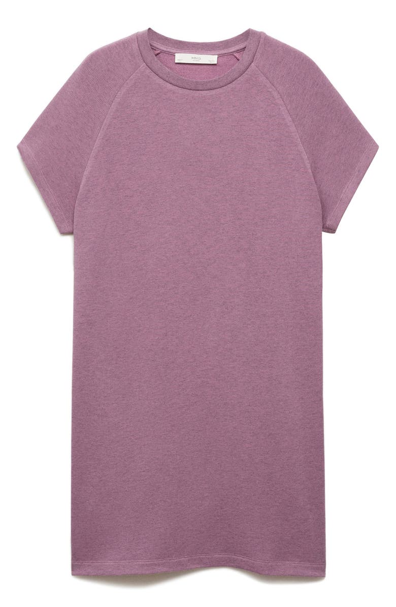 MANGO Heather Fleece Nightgown, Alternate, color, 