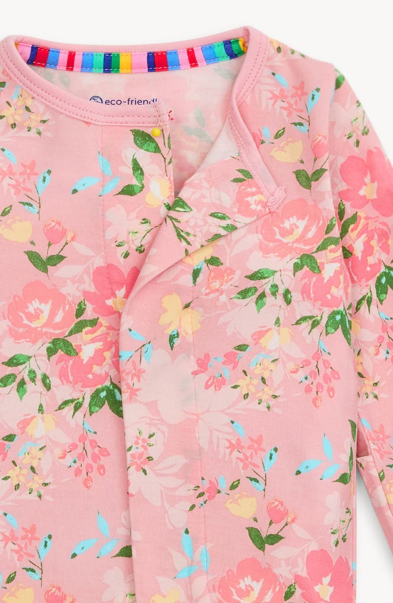 Magnetic Me Ainslee Floral Magnetic Footie, Alternate, color, Ainsl