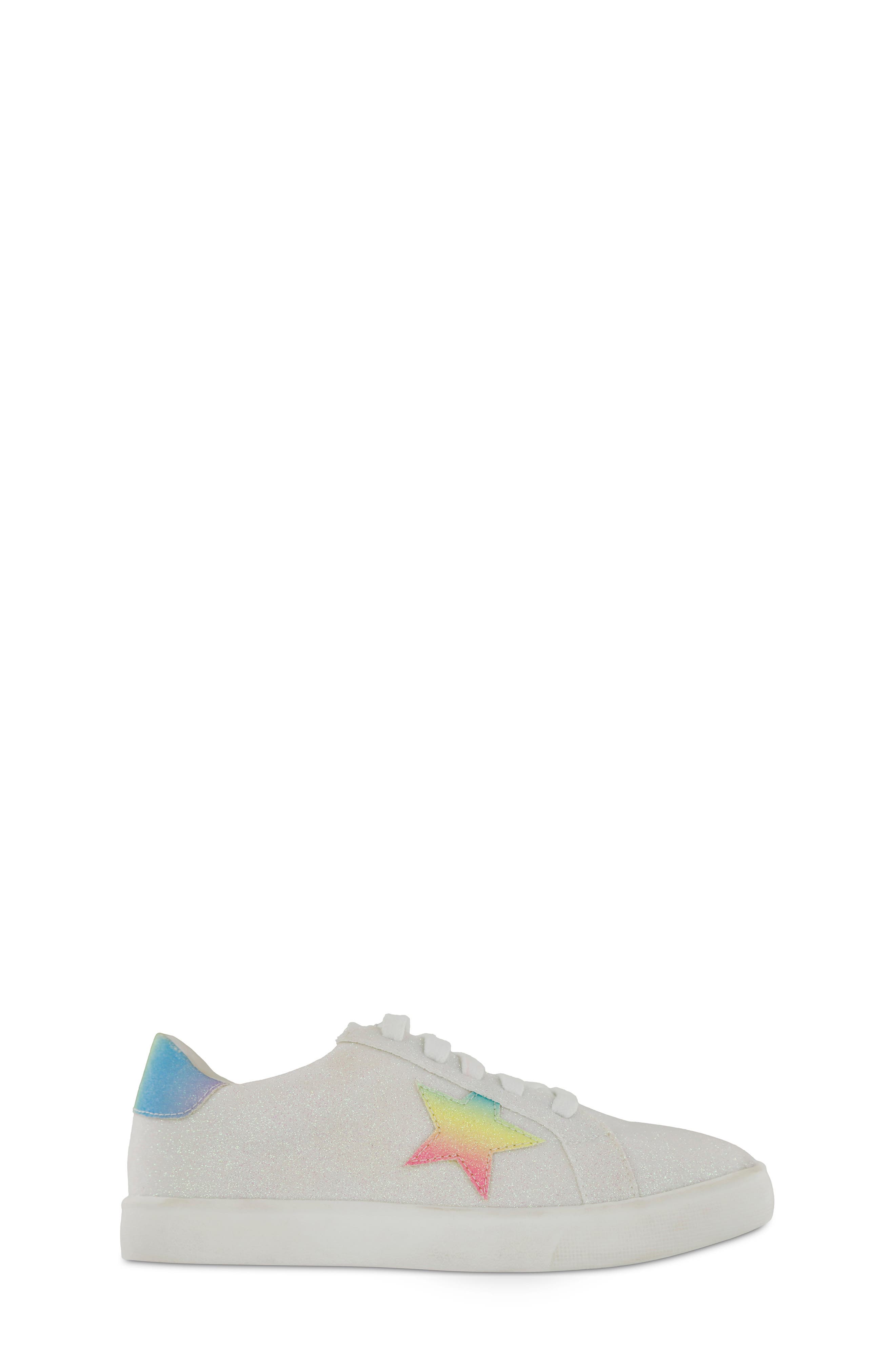MIA Kids' Lysa Glitter Star Sneaker, Alternate, color, 