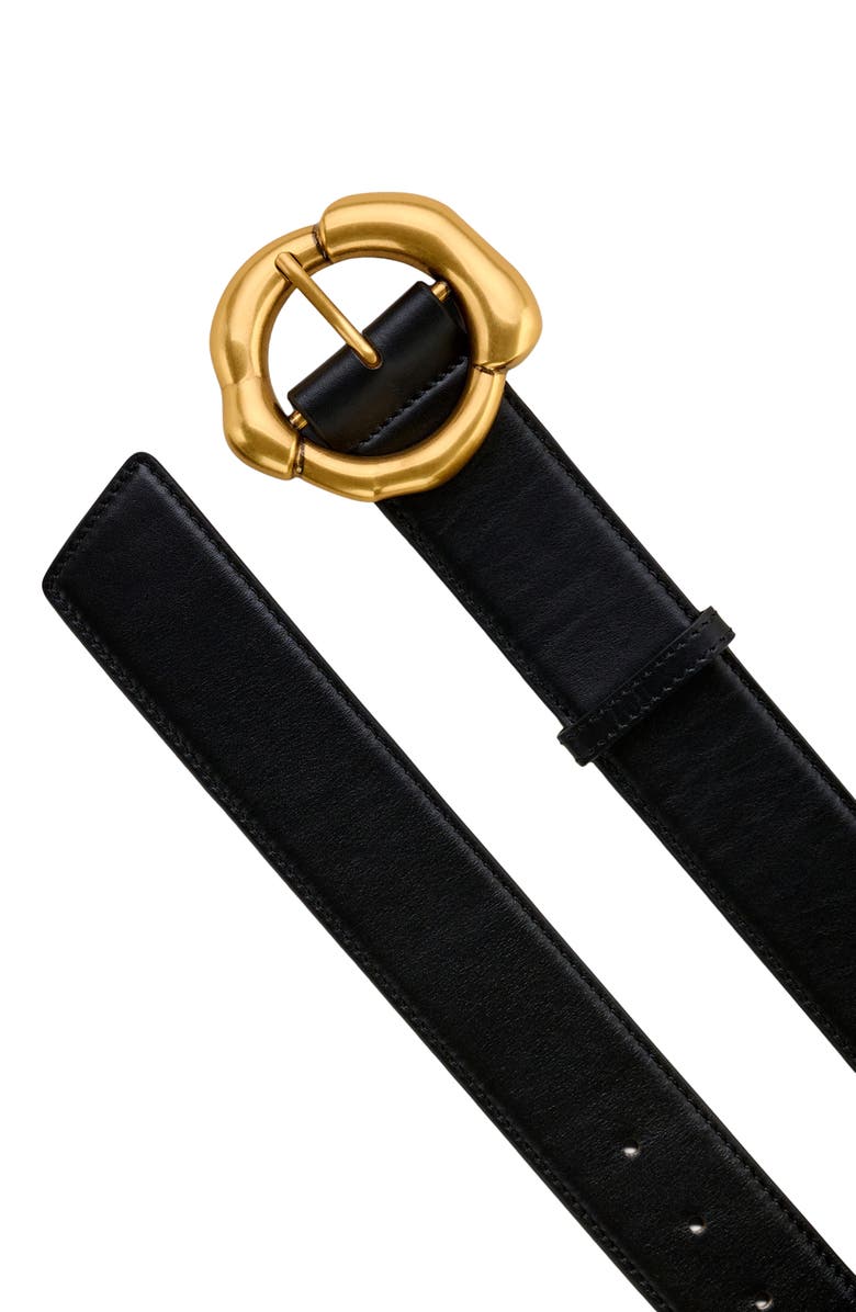 Cult Gaia Meerah Leather Belt, Alternate, color,