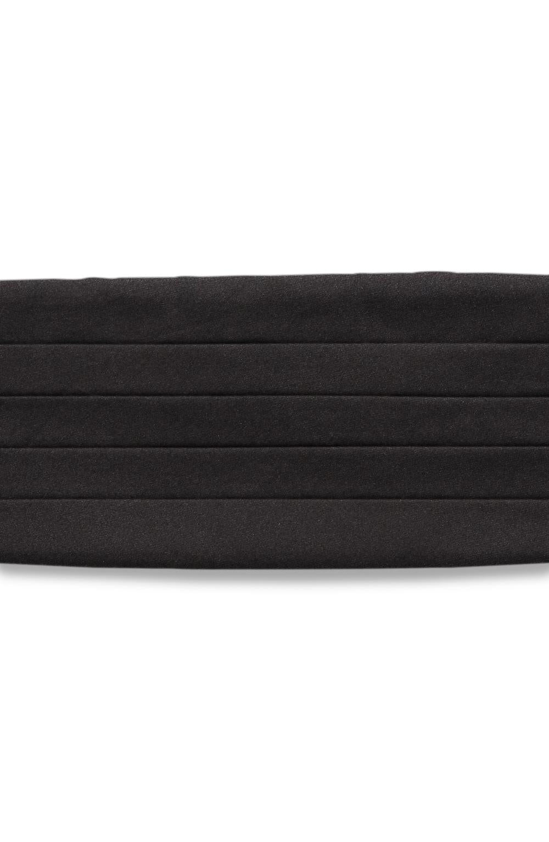 Beau Ties of Vermont Somerville Black Cummerbund, Main, color, 43-47 Inch Waist