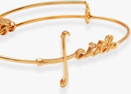Alex and Ani Faith In-Line Bracelet