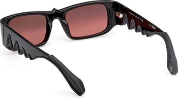 53mm Loubishark Rectangular Sunglasses